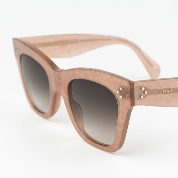 NEW Celine CL4004IN 74F CATHERINE Pink Gradient Brown Women Butterfly Sunglasses - Picture 5 of 10